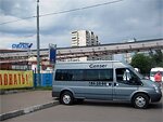 Бесплатный автобус Genser в пункт аренды автомобилей АрендаАвто-нзр на ул.Добролюбова
